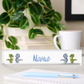 Niedlich Dinosaur Pair Thunder_Cove Namensplakette