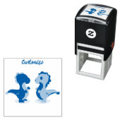 Niedlich Dinosaur Pair Thunder_Cove Permastempel (Beispiel)