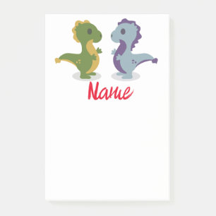 Niedlich Dinosaur Pair Thunder_Cove Post-it Klebezettel