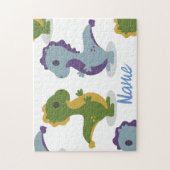 Niedlich Dinosaur Pair Thunder_Cove Puzzle (Vertikal)