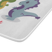 Niedlich Dinosaur Pair Thunder_Cove Schneidebrett (Ecke)