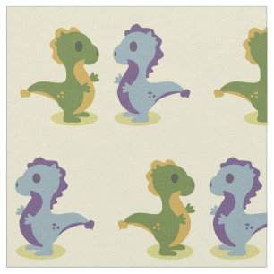 Niedlich Dinosaur Pair Thunder_Cove Stoff