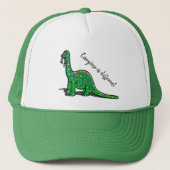 Niedlich Dinosaur Trucker Hat Truckerkappe (Vorderseite)