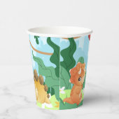 Niedlich Dinosaurier 1. Geburtstag Dino Party Pappbecher (Rechts)