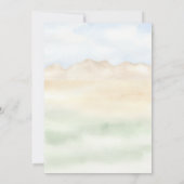 Niedlich Dinosaurier 1. Geburtstag Einladung (Rückseite)