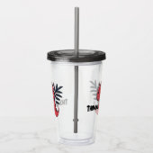 Niedlich Dinosaurier Acryltrinkbecher (Rechts)