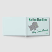 Niedlich Dinosaurier | Babydusche Gästebuch (Voll)