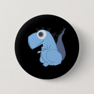 Niedlich Dinosaurier Button