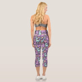 Niedlich Dinosaurier Capri Leggings (Rückseite)