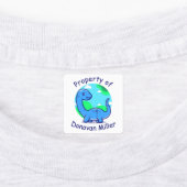 Niedlich Dinosaurier Etiketten (Befestigt)