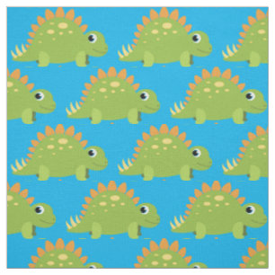 Niedlich Dinosaurier Kids Stegosaurus Cartoon Stoff