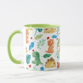 Niedlich Dinosaurier Kids Tasse (Links)