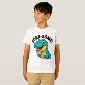 Niedlich Dinosaurier Kinder T - Shirt (Vorne ganz)
