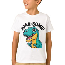 Niedlich Dinosaurier Kinder T - Shirt