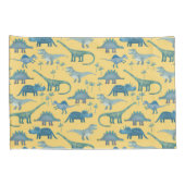 Niedlich Dinosaurier Kissenbezug (Rückseite-Rechts)