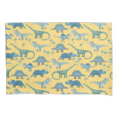 Niedlich Dinosaurier Kissenbezug (Vorderseite-Links)