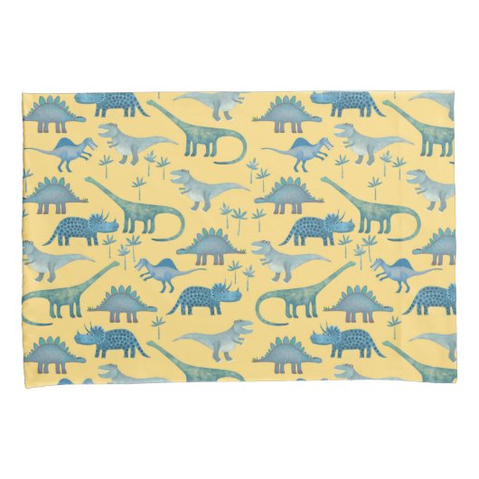 Niedlich Dinosaurier Kissenbezug (Vorderseite-Rechts)