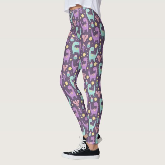 Niedlich Dinosaurier Leggings (Links)