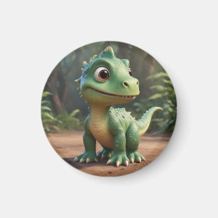 Niedlich Dinosaurier Magnet