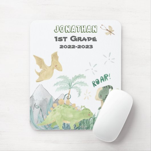 Niedlich Dinosaurier Mousepad (Mit Mouse)