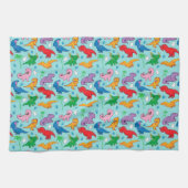Niedlich Dinosaurier Muster Handtuch (Horizontal)