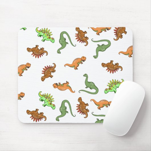Niedlich Dinosaurier Muster Mousepad (Mit Mouse)