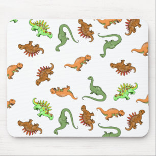 Niedlich Dinosaurier Muster Mousepad
