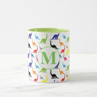 Niedlich Dinosaurier Muster Tasse