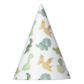 Niedlich Dinosaurier Partyhütchen (Vorderseite)