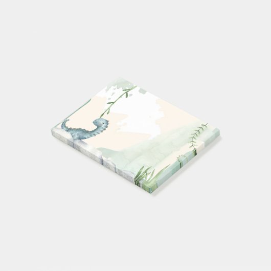 Niedlich Dinosaurier Post-it Klebezettel (angewinkelt)