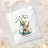 Niedlich Dinosaurier Singing | Dino Music Kinderge Geschenktütchen (Ausgeschnitten)