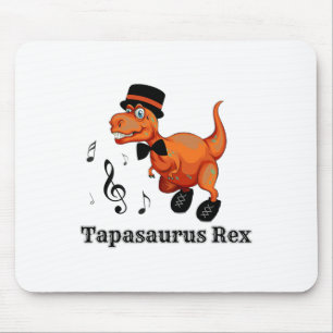Niedlich Dinosaurier Stecht Tanzgeschenk - Tapasau Mousepad