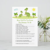 Niedlich Dinosaurier, wie gut Sie Baby Duwergame k (Stehend Vorderseite)