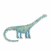 Niedlich Diplodocus Dinosaurier-Aufkleber Aufkleber (Vorderseite)