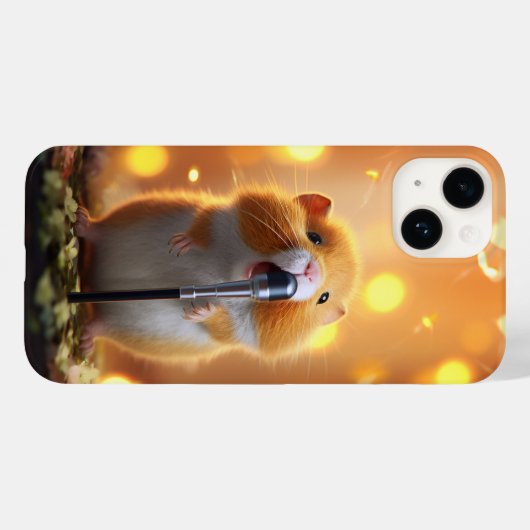 Niedlich Diva Hamster Case-Mate iPhone Hülle (Rückseite (Horizontal))