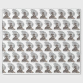 Niedlich Doberman Pinscher Puppy Geschenkpapier (Flach)