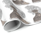 Niedlich Doberman Pinscher Puppy Geschenkpapier (Rolleneckpunkt)