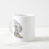 Niedlich Doberman Pinscher Puppy Kaffeetasse (Vorderseite Links)