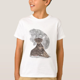 Niedlich Doberman Pinscher Puppy T-Shirt