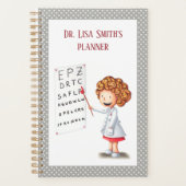 Niedlich Doctor Nurse Einfach Illustriert Planer (Vorderseite)