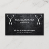 Niedlich Doggie | Hundeschere Visitenkarte (Rückseite)