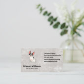 Niedlich Doggie | Tierschutzorganisation Visitenkarte (Stehend Vorderseite)