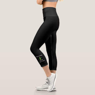 Niedlich Don't Litter - Rett Critter, Umwelt Capri Leggings