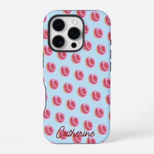 Niedlich Donut iPhone Hülle (Rückseite)