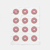 Niedlich Donut | Kinder Fleecedecke (Vorderseite)