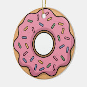 Niedlich Donut | Kinder Keramik Ornament (Links)