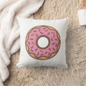 Niedlich Donut | Kinder Kissen (Decke)
