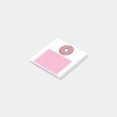 Niedlich Donut | Kinder Post-it Klebezettel (angewinkelt)