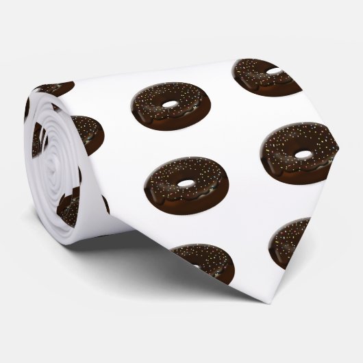 Niedlich Donut Krawatte (Gerollt)