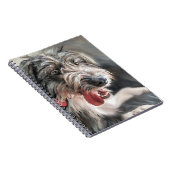 Niedlich Doodle Dog Spiral Foto Notebook Notizblock (Rechte Seite)